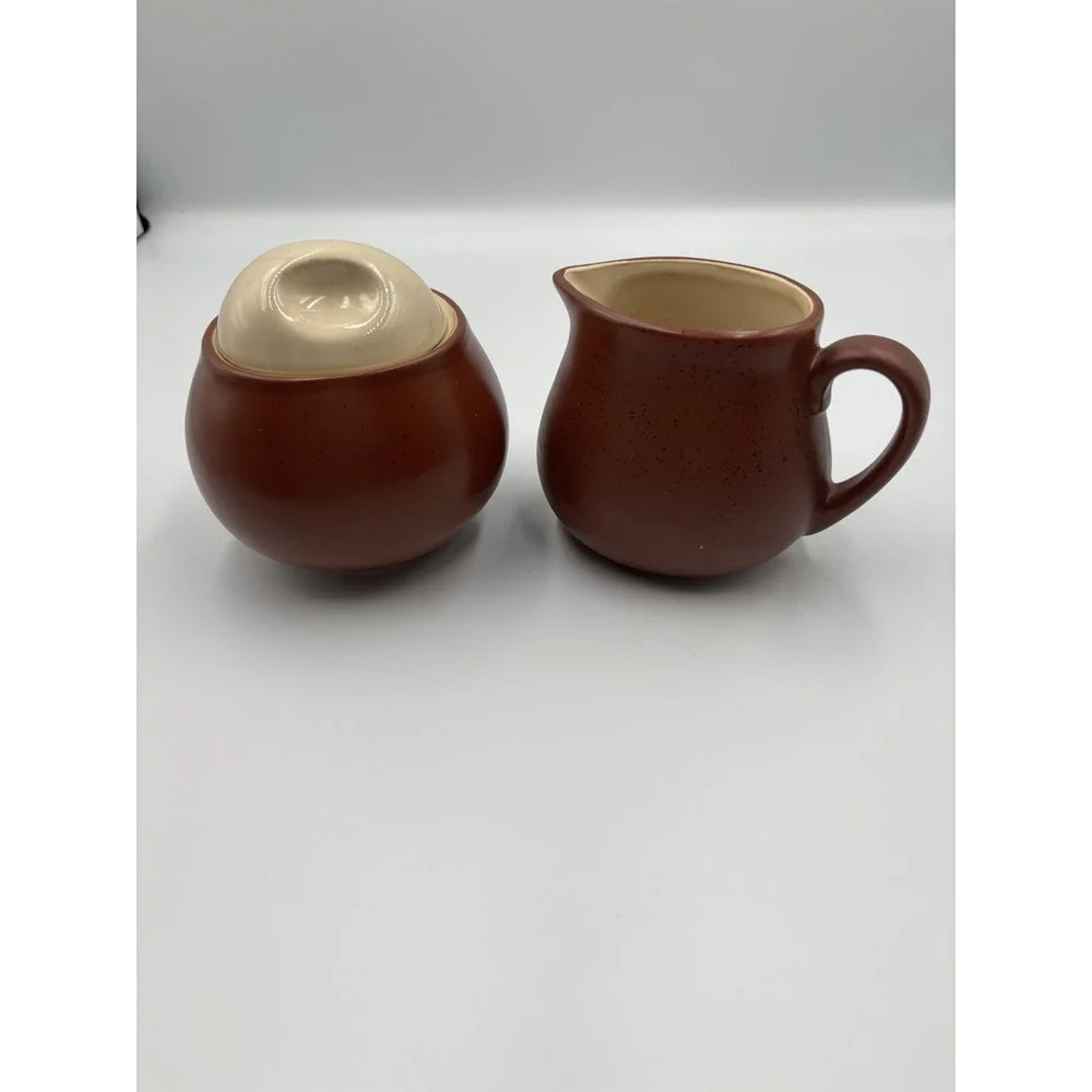 Sango China Sugar And Creamer‎ Set